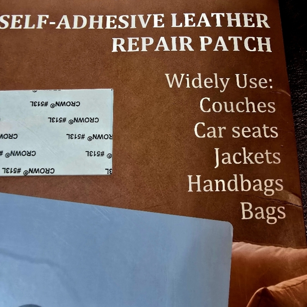 Self-Adhesive Leather Repair Patch - Picture 3 of 3